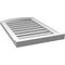 Ekena Millwork Arch Top Surface Mount PVC Gable Vent w/ 2"W x 2"P Brickmould Sill Frame, 18"W x 26"H GVPAR18X2603SN - alternate 3